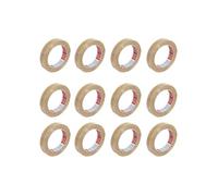 tesa Ruban adhésif d'emballage Tesapack 4101 - 12 mm x 66 m - transparent - Pack de 12