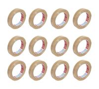 tesa Ruban adhésif d'emballage Tesapack 4101 - 12 mm x 66 m - transparent - Pack de 12