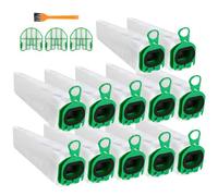 12 sacs à poussière pour aspirateur Vorwerk Kobold VB100, avec 3 filtres moteur et 1 brosse. Compatibles avec les aspirateurs sans fil Vorwerk Kobold VB100, VB 100 et FP100.