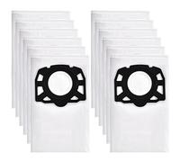 12 Sacs Aspirateur pour Karcher MV4 MV5 MV6 WD4 WD5 WD5/P WD6/P WD 4.200/WD 5.800/SE 5.100/SE 6.100 KFI 487 Sac Filtre Aspirateur 2.863-006.0