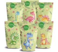 12 Sacs Cadeaux Imprimés Pour L'anniversaire-Thème Dinos-Cadeaux À Remplir Et À Offrir-Petit Remerciement À Tes Invités-Set 14
