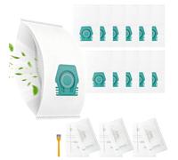 12 sacs d'aspirateur compatibles avec les modèles Miele Guard L1 et Guard S1 M1, grande capacité, incluant 3 filtres de protection moteur