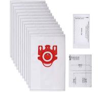12 sacs daspirateur Miele srie FJM HyClean 3D efficacit sacs pour Miele 9917710 Accessoires pour aspirateur
