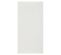 12 Serviettes Porte-Couverts Airlaid Aspect Tissu Luxe, 40x40 cm, Double Épaisseur, Papier Gaufré, Qualité Restauration (Blanc)