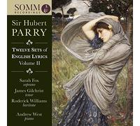 Parry / Fox / Williams – 12 Sets of English Lyrics Vol 2 – CD – NAXOS