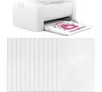 12 Sheets Self-Adhesive Printer Paper, A4 Printer, Transparent Sheets For Inkjet And Laser Printers (21 X 29.7 Cm)
