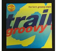 12 " Single The Farm Groovy Train Edition Limitée Transparent Orange Vinyle -