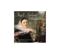 Degli Antoni – 12 Sonates Op.4 pour violon et basse continue – CD – Edel
