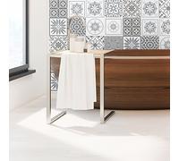 12 Stickers adhésifs carrelages | Sticker Autocollant Carreaux de ciment - Mosaïque carrelage mural salle de bain et cuisine | Carreaux de ciment adhésif mural - azulejos - 15 x 15 cm - 12 pièces
