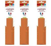 12 supports de calage pour moule à bougies ou en latex Multicolore