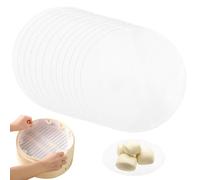 12 Tapis Vapeur en Silicone Anti-adhésifs Ronds,25 cm Silicone Steamer Mat,Tapis Réutilisable Dumplings Mesh,Tapis Vapeur en Bambou pour Cuire à la Vapeur des Petits Pains,Pâtisseries et Snacks