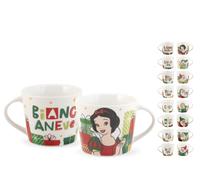 12 Tasses Jumbo Nani Natale Disney En Porcelaine E Home 430 cc