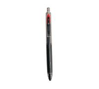 12-Test Pen Mute Waterproof Quick Drying Double Pearl River Delta Positive Posture Student Black Pen Black Rod 0.5mm