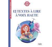 12 textes à lire à voix haute - Isabelle Antonini - Belin Éducation - broché - Scolaire / Universitaire