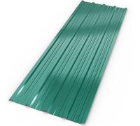 12 tôles profilées ondulés revêtement mur toit abri de jardin 129cm x 46cm = 7m²