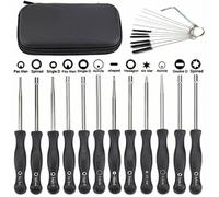 12 Tournevis Réglage Carburateur + Kit Nettoyage - Compatible Moteurs Echo/STIHL