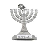12 Tribus D'Israël Menorah Juif 7 Branche Branche Couchette Porte-clés Jérusalem Religieux pour Le À Main du À Église