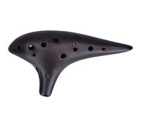 12 trous Alto C Ocarina, Belle Dolomite Ocarina portable pour débutant pour les jeux à l'extérieur