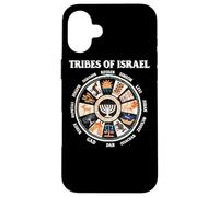 12 Twelve Tribes of Israel Hebrew Israelite Judah Jerusalem Coque pour iPhone 16 Plus