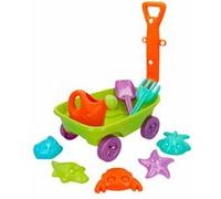 12 Unités de set de jouets de plage Colorbaby Chariot polypropylène G