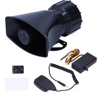 12 V 100W 125 dB Car Horn Megaphone 5-suivi d'alerte d'urgence sirène d'incendie pour moto