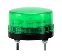 12 V 24 V 220 V LED clignotant lumière d'alarme vert 12 V a un son