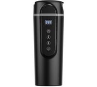 12 V/24 -V -Autofahrt chauffe-eau électrique Gobelet avec couvercle anti-éclaboussures Tasses à café portables Contrôle de la température pour le lait de thé