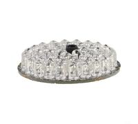 12 V 940 nm pour illuminateur LED IR avec 48 LED pour caméra de vidéosurveillance pour caméras de sécurité à vision nocturne, angle de vision de 90 degrés, portée de 20 à 30 mètres