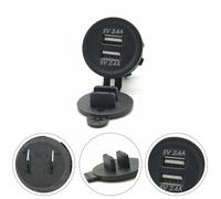 12 V CBE C-Line Double prise USB 12 V Cbe adaptée pour la maison comme les voitures - Largement utilisé dans les téléphones mobiles - Double prise USB chargeur