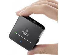 12 V CC pour contrôleur de ventilateur PWM, répartiteur compact à 4 broches avec bouton de contrôle de vitesse lisse et affichage de tension LED, pour refroidissement de bureau (prises CC)