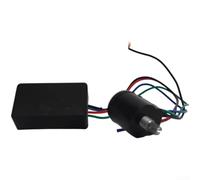 12 V DC Régulateur de pulvérisation électrique Contrôleur de vitesse réglable pour pompes à eau jusqu'à 70 W Interrupteur pulvérisateur agricole Noir (D)
