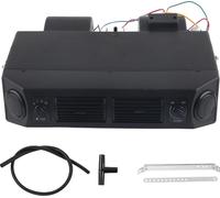 12 V Evaporateur de climatisation Underdash Kit de refroidissement 3 vitesses de flux d'air avec raccords de tuyaux Universal