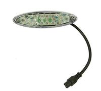 12 V Feu arrière/lumière de frein de remplacement pour E Scooter modèle 23-VG5 F1 F-4 A/4B avec strass Autorisation lumière