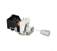 12 V pour interrupteur de lumière avec bouton rotatif pour Custom Cars 12 V | Spécialement conçu pour Chevy, tension de 12 V, installation facile, design robuste, aspect noir