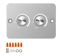 12 V pour variateur LED PWM - 60 W - Intensité variable en continu - Boîtier en aluminium pour camping-car, camion, bateau - Pour camping-car, remorque, 12 V, éclairage argenté