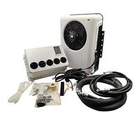 12 V Universal Electric RV Truck Camper Van Air Conditioner New Energy 100% électrique Automotive Split Air Conditioner AC Unit 12 V 6600 BTU pour Camion, Semi camions, RV, Van AC