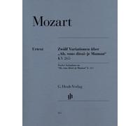 12 Variationen über "Ah, vous dirai-je Maman" KV 265 (300e) [Paperback] NEUF