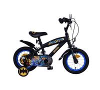 12 Vélo Enfant Noir 3-4,5 Années Batman Super Héros Vélo Roues D'Appui
