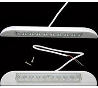 12 Volt LED lampe extérieure porte blanc chaud caravane camping-car bateau 231 mm blanc