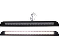 12 Volt LED lampe extérieure porte blanc chaud caravane camping-car bateau 480 mm noir