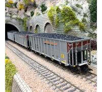 12 wagons-trémies à charbon BNSF, Ep. VI - MARKLIN 45666 - HO 1/87