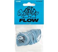 Jim Dunlop 558P100 Médiators Tortex Flow Standard 1,00mm sachet de 12 Natural