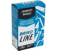 12 X 1 KG CIMENT BLANC LIGNE BRIKO