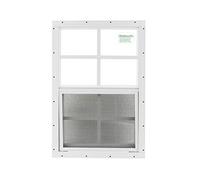 12 X 18 Playhouse Window White Flush, Chicken Coop Window, Shed Window,