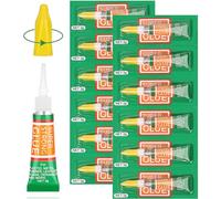 12 x 3 g de colle super forte, colle cyanoacrylate, colle à séchage instantané, colle super liquide, Clear, Instant Bond, séchage rapide