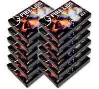 12 x 48 = 576 cubes d'allumage en paraffine comme allume-cheminée, allume-barbecue, allume-four, aide à l'allumage de qualité (12 paquets = 576 cubes)