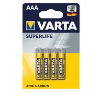 12 X BATTERIE SUPERLIFE RO3P PiEces 4 - 1,5 V - AAA