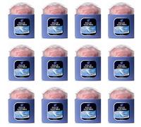 12 x Bocaux avec couette Talc Parfum classique fougère bleue poudre fraîche