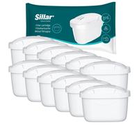 Sillar Cartouches filtrantes pour Brita Maxtra – Carafe filtrante – Lot de 10