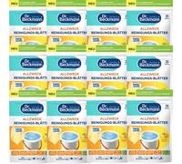 12 X Dr.Beckmann Tous Usages Reinigungs-Blätter Été Citron 20 Feuilles